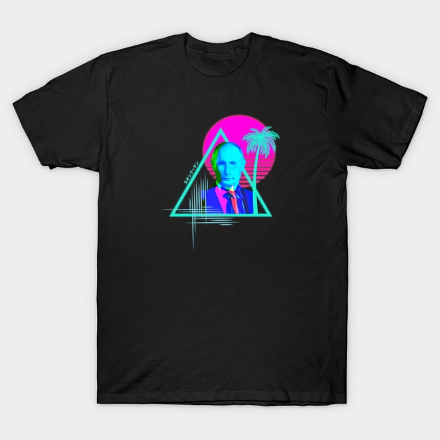 80s Synthwave Putin T-Shirt by Shirt Vibin